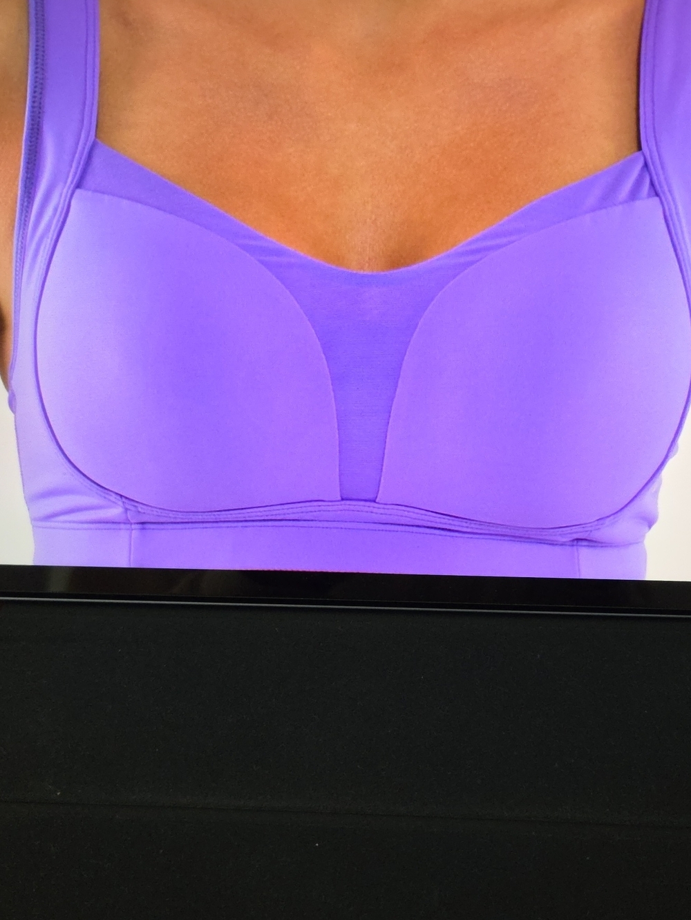 Lululemon Ta Ta Tamer II Power Purple Size 38D
